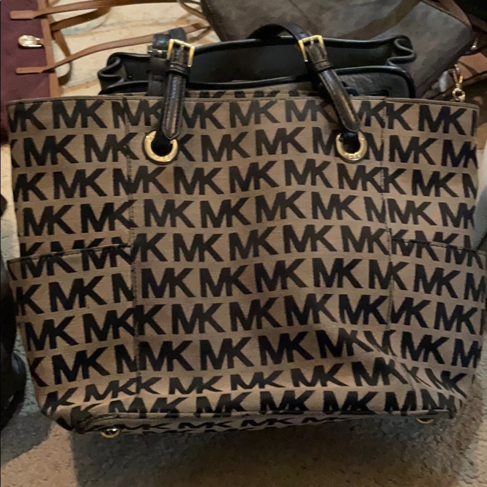 Black MK shoulder bag